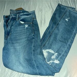 American Eagle Outfitters Sky Blue Relaxed Jeans